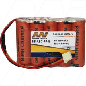 6V 1600mAh American Barcode PP50 SB-ABC-PP50 