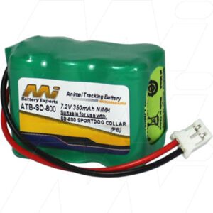 7.2V Sportdog 650-104 ATB-SD-800 Battery
