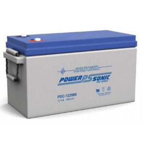 12V 268Ah Powersonic AGM Deep Cycle Sealed Lead Acid (SLA) Battery, PDC-122500