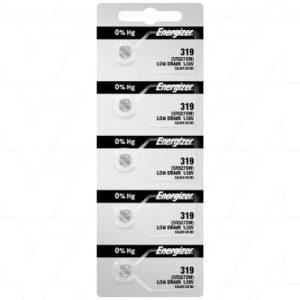 Energizer 319TZ Button Silver Oxide Battery 5Pack