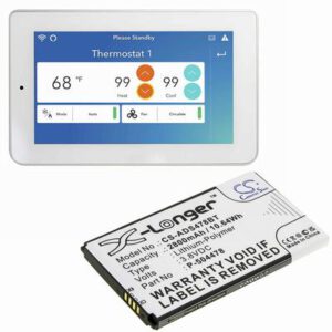 ADT Command Secondary Color Touchs Alarm System Battery 3.8V 2800mAh Li-Poly ADS478BT
