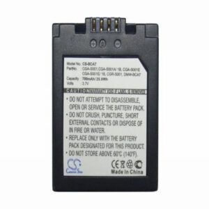 Panasonic Lumix DMC-F1 Digital Camera Video Battery 3.7V 700mAh Li-Ion BCA7