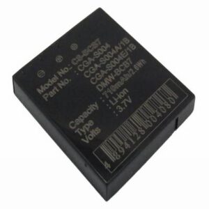 Panasonic DMC-FX2B Digital Camera Video Battery 3.7V 710mAh Li-Ion BCB7