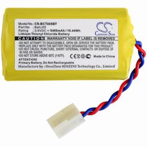 DAITEM 145-21X Alarm System Battery 3.6V 5400mAh Li-SOCl2 BCT005BT
