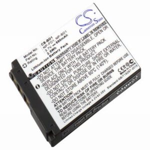 Sony Cyber-shot DSC-T200/B Digital Camera Video Battery 3.7V 680mAh Li-Ion BD1