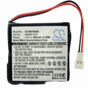 Denso BHT-2000 Barcode Data Terminal Battery 4.8V 900mAh Nickel Metal Hydride BHT065BL