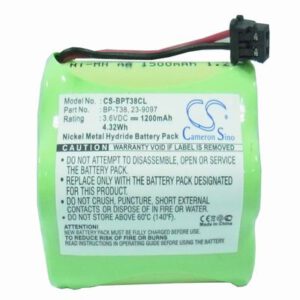 Sony SPP-A2770 Cordless Phone Battery 3.6V 1200mAh Ni-MH BPT38CL