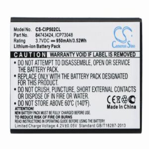 Polycom Kirk 5020 Cordless Phone Battery 3.7V 950mAh Li-ion CIP502CL