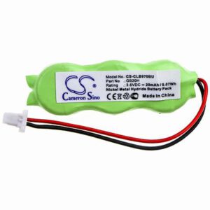 Cipherlab 9700 Barcode Scanner Battery 3.6V 20mAh Ni-MH CLB970BU