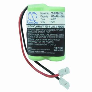 Universel 2/3AA x 2 Cordless Phone Battery 2.4V 300mAh Ni-CD CPB037UL