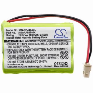 Southwestern Bell FF-940 Cordless Phone Battery 3.6V 700mAh Ni-MH CPJ464CL