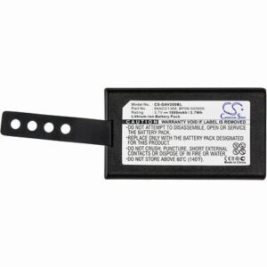 Datalogic CVR2 Barcode Scanner Battery 3.7V 1000mAh Li-ion DAV200BL