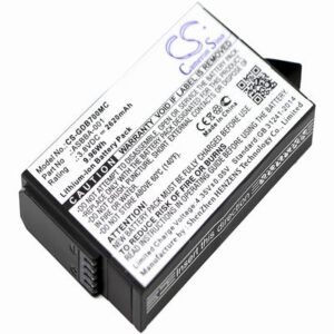 Gopro Fusion Camera Battery 3.8V 2620mAh Li-ion GDB700MC