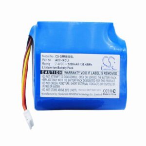 Grace Mondo GDI-IRC6000 Transceiver 2Way Radio Battery 7.4V 5200mAh Li-ion GMR600SL