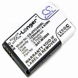 Honeywell 70e Barcode Scanner Battery 3.7V 1250mAh Li-ion HYC420BL