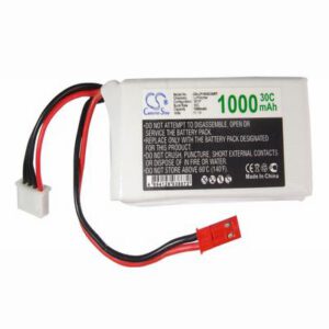 Airplane Remote Control Battery 11.1V 1000mAh Li-Polymer LP1003C30RT