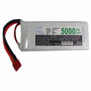 Airplane Remote Control Battery 7.4V 5000mAh Li-Polymer LP5002C35RT