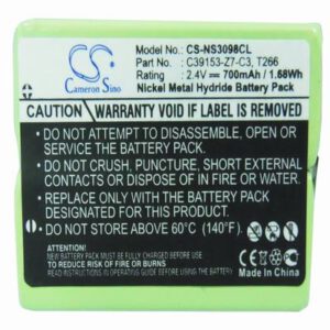 Gigaset 2000L Cordless Phone Battery 2.4V 700mAh Ni-MH NS3098CL