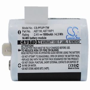 Pure Digital Flip Ultra (2nd Generation Pocket PC & PDA Battery 2.4V 1800mAh Nickel Metal Hydride PFUP1TW