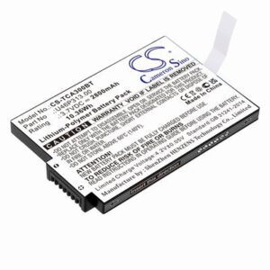 Technicolor TCA300COM Alarm System Battery 3.7V 2250mAh Li-Poly TCA300BT