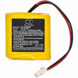 Visonic Next CAM Alarm System Battery 6.0V 1350mAh Li-MnO2 VPK900BT