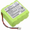 Visonic 0-100459 Alarm System Battery 9.6V 2000mAh Ni-MH VPX912BT