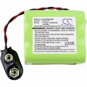 Visonic Powermax Alarm System Battery 7.2V 2000mAh Ni-MH VPX913BT