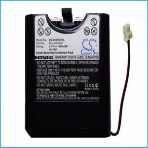 Sony RDP-XF100IP DAB Digital Battery 9.6V 1500mAh Nickel Metal Hydride XDR120SL