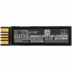 Zebra DS3600 Barcode Scanner Battery 3.7V 2200mAh Li-ion ZDS360BL