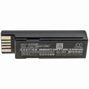 Zebra DS3600 Barcode Scanner Battery 3.7V 3400mAh Li-ion ZDS360BX