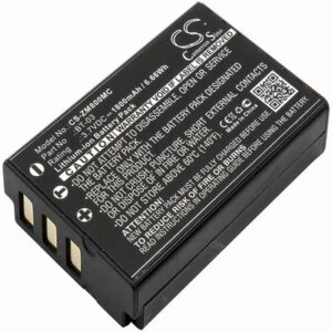 Zoom Q8 Recorder Camera Battery 3.7V 1800mAh Li-ion ZM800MC