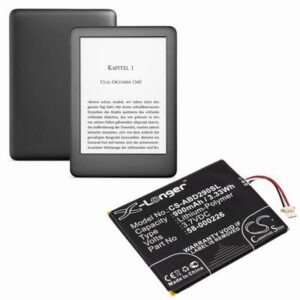 Amazon 53-014490 E-book E-reader Battery 3.7V 900mAh Li-Poly ABD290SL