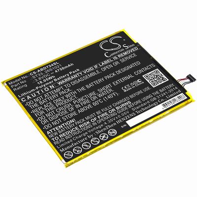 Amazon K72LL3 Tablet Battery 3.8V 4750mAh Li-Poly ABD724SL