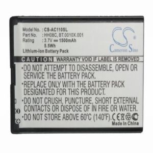 Viewsonic V350 Pocket PC & PDA Battery 3.7V 1500mAh Li-Ion AC110SL