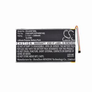 Acer A1402 Tablet Battery 3.7V 3300mAh Li-Polymer ACB730SL