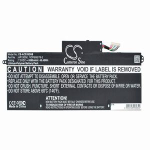 Acer Aspire S3-392G Laptop Notebook Battery 7.5V 6060mAh Li-Polymer ACS392NB