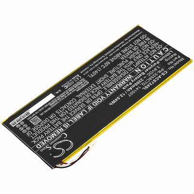 Acer A1-734 Tablet Battery 3.8V 3300mAh Li-Poly ACS724SL