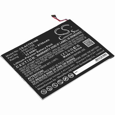 Acer Chromebook Tab 10 Tablet Battery 3.84V 8750mAh Li-Poly ACT651NB