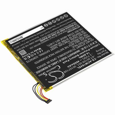 Acer A1-840-131U Tablet Battery 3.7V 4000mAh Li-Poly ACW184SL