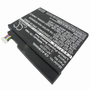 Acer Iconia Tab W3 Tablet Battery 3.7V 6800mAh Li-Polymer ACW300SL