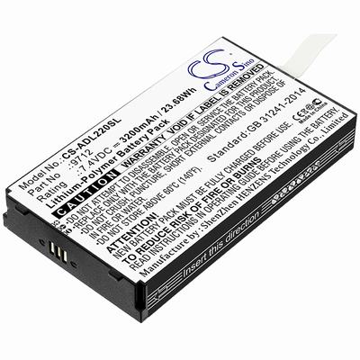 Additel 22XA Multifunction Calibrator Survey Test Battery 7.4V 3200mAh Li-Poly ADL220SL