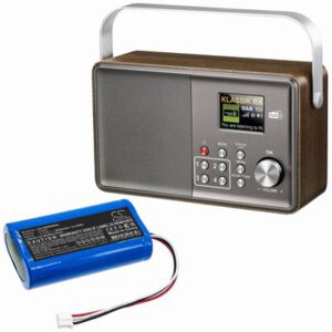 Albrecht DR 855 DAB Digital Battery 3.7V 5200mAh Li-ion ADR860SL