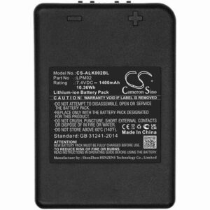 Autec AJM Crane Remote Control Battery 7.4V 1400mAh Li-ion ALK002BL