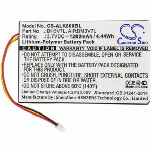 Autec Air A4 Crane Remote Control Battery 3.7V 1200mAh Li-Poly ALK800BL