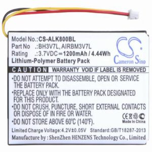 Autec Air A4 Crane Remote Control Battery 3.7V 1200mAh Li-Poly ALK800BL