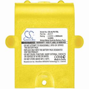 Apollo 26.517 Crane Remote Control Battery 4.8V 2000mAh Ni-MH ALP517BL