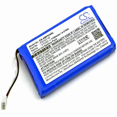 AMX Mio Modero remote controls Survey Test Battery 3.7V 1100mAh Li-ion AMP634SL