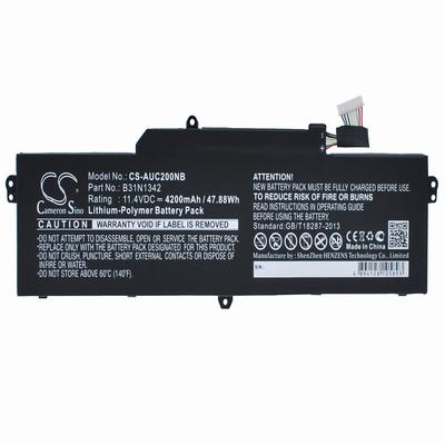 Asus C200MA-DS01 Laptop Notebook Battery 11.4V 4200mAh Li-Polymer AUC200NB