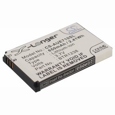 Audiovox E71 Mobile Phone Battery 3.7V 650mAh Li-ion AUE710SL