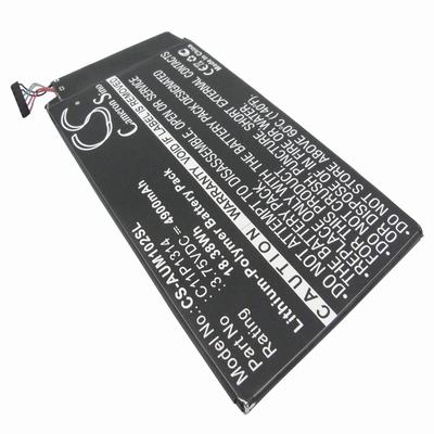 Asus Memo Pad Me102 Tablet Battery 3.75V 4900mAh Li-Polymer AUM102SL